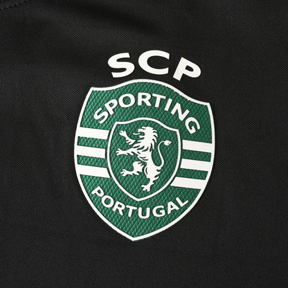 MAILLOT SPORTING NOIR FAN 2024/2025