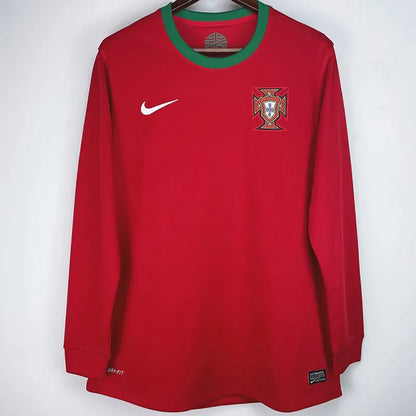 MAILLOT RÉTRO PORTUGAL DOMICILE 2012 VERSION MANCHES LONGUES