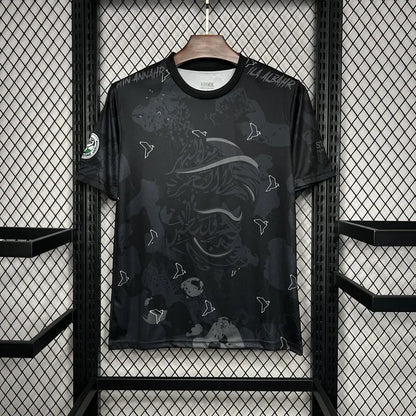 MAILLOT PALESTINE NOIR ÉDITION SPÉCIALE FAN 2024/2025