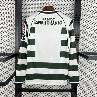 MAILLOT RÉTRO SPORTING DOMICILE 2001/03 MANCHES LONGUES