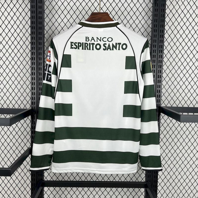MAILLOT RÉTRO SPORTING DOMICILE 2001/03 MANCHES LONGUES