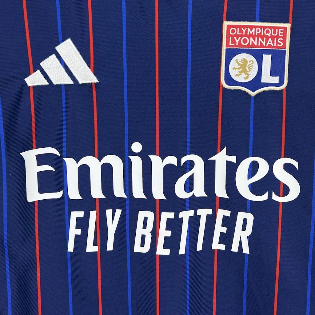 MAILLOT OLYMPIQUE LYONNAIS EXTERIEUR FAN 2025/2026