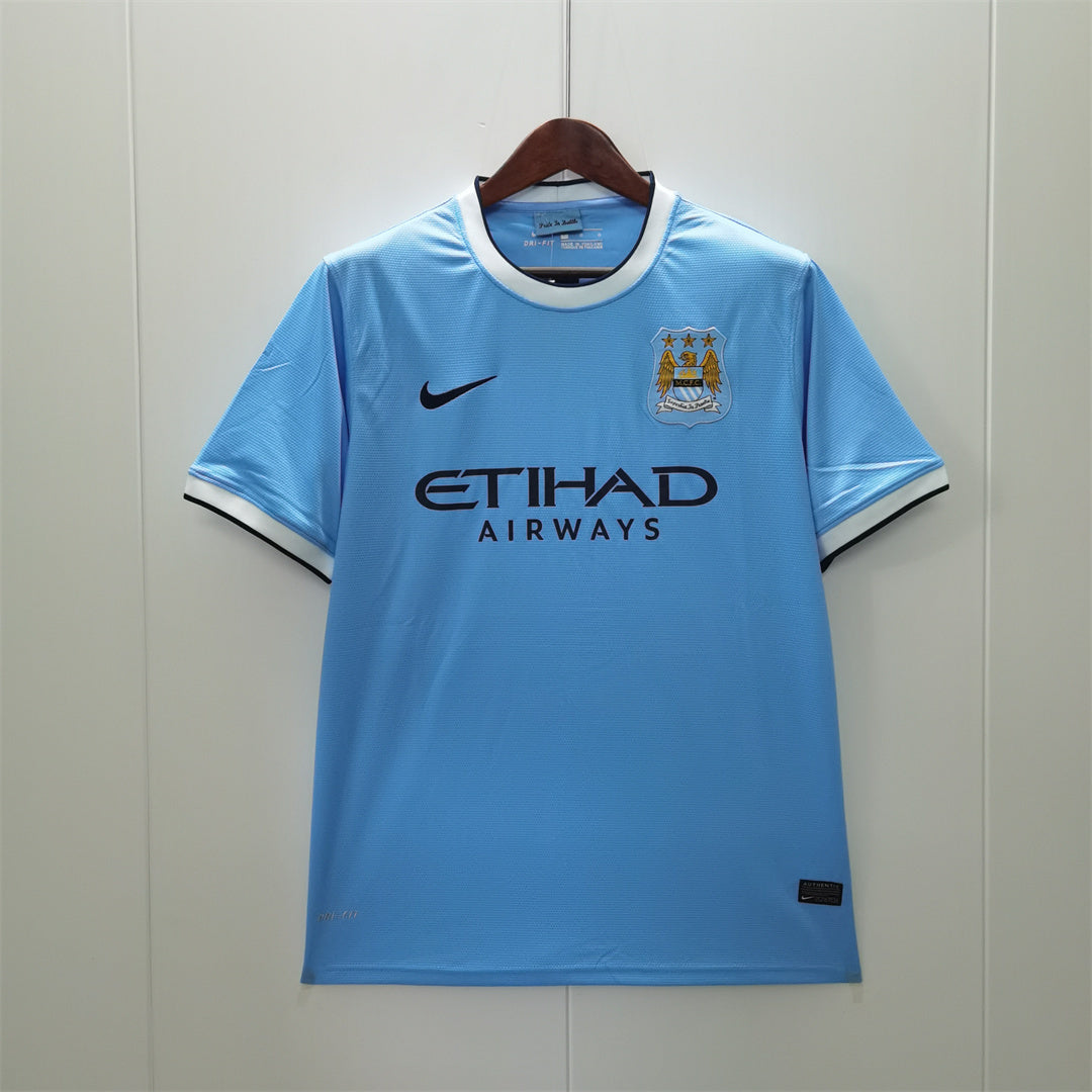 MAILLOT RÉTRO MANCHESTER CITY DOMICILE 2013/14