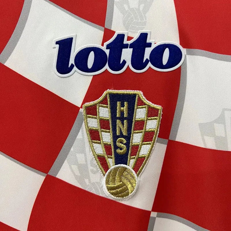 MAILLOT RÉTRO CROATIE DOMICILE 1998