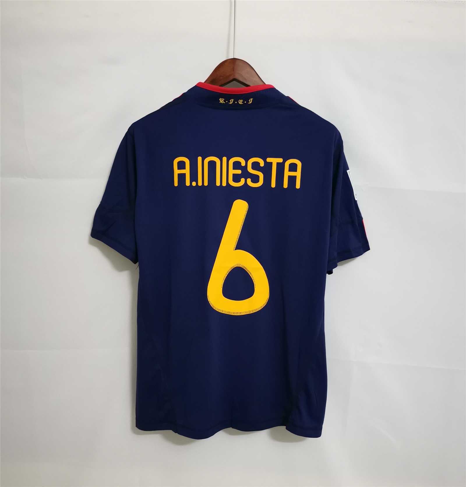MAILLOT RÉTRO ESPAGNE EXTÉRIEUR 2010