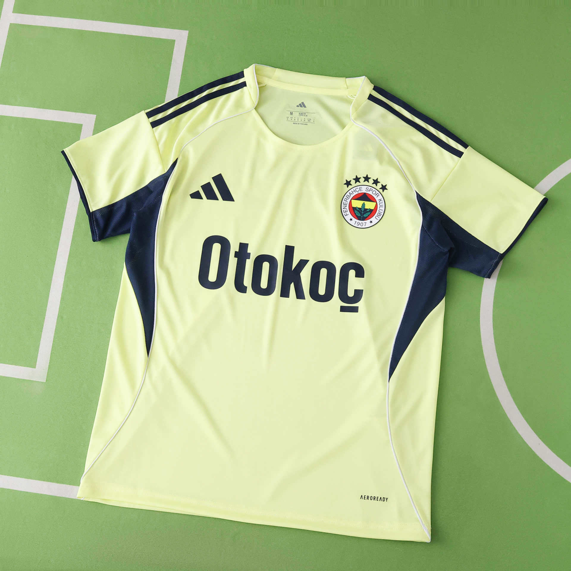 Maillot De Football Fenerbahce 2008/09 Extérieur - Taille M, Adidas, Pour Adulte