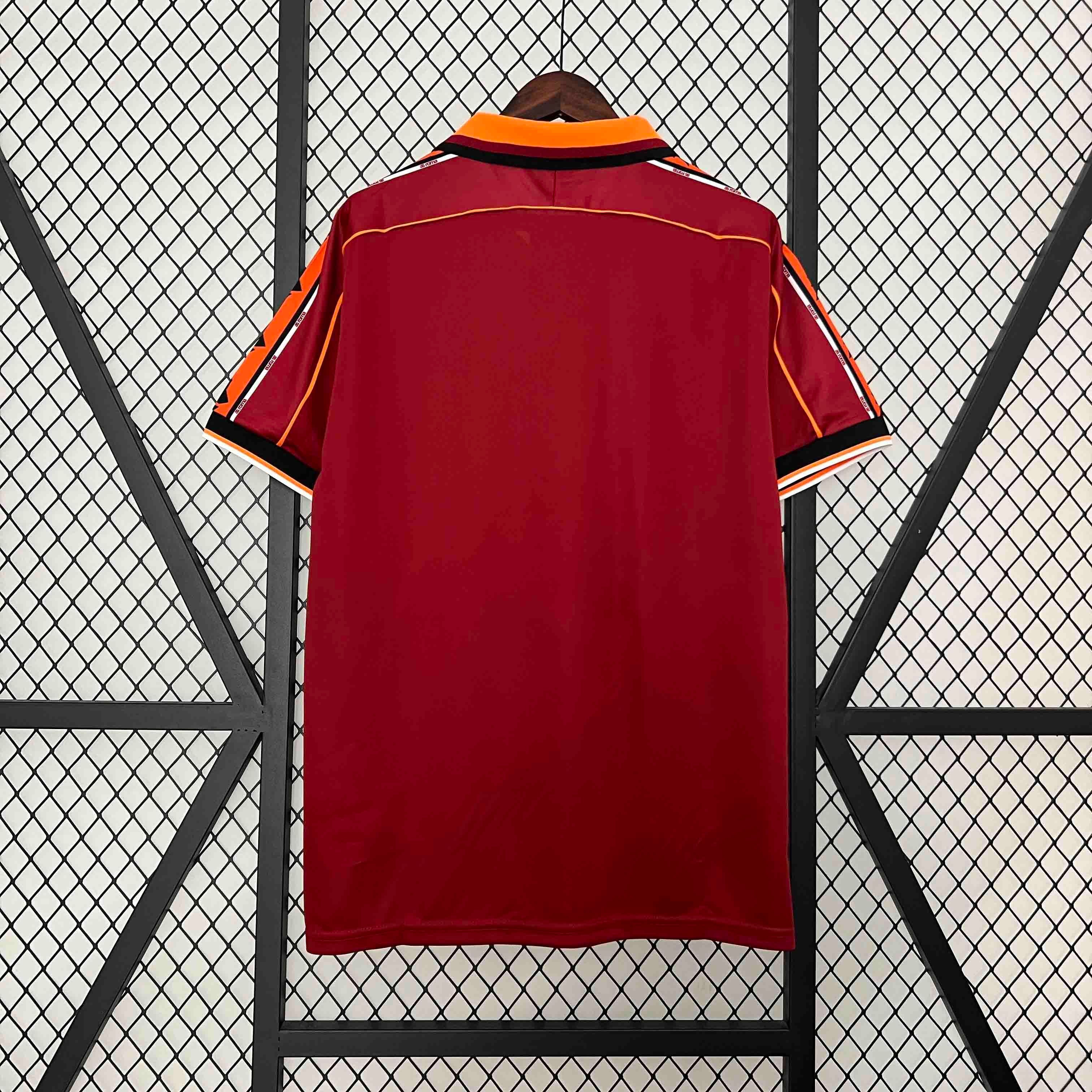 MAILLOT RÉTRO AS ROMA DOMICILE 1998/99