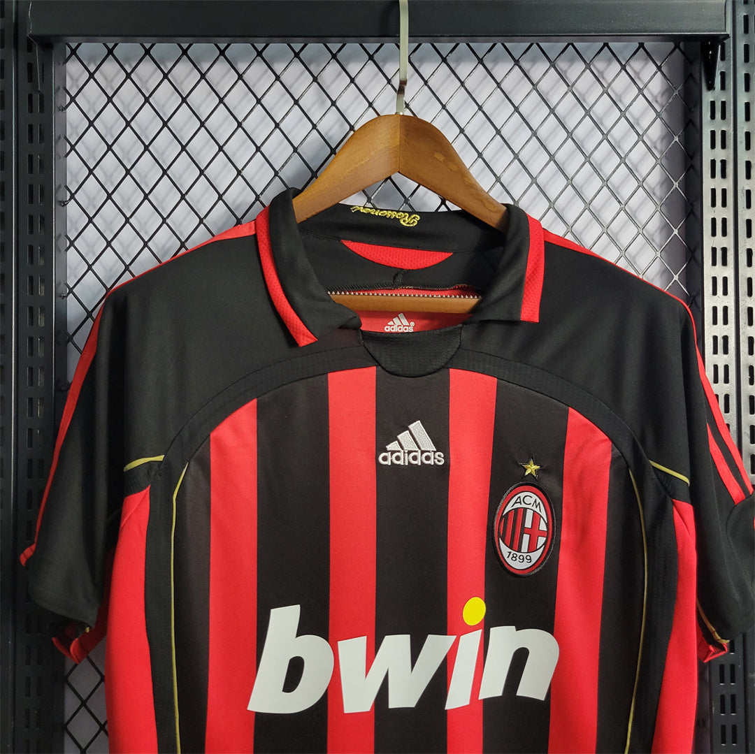 MAILLOT RÉTRO AC MILAN DOMICILE 2006/07