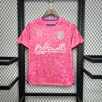 MAILLOT PALESTINE ROSE ENTRAINEMENT 2024/2025