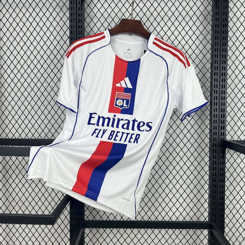 MAILLOT OLYMPIQUE LYONNAIS DOMICILE FAN 2025/2026