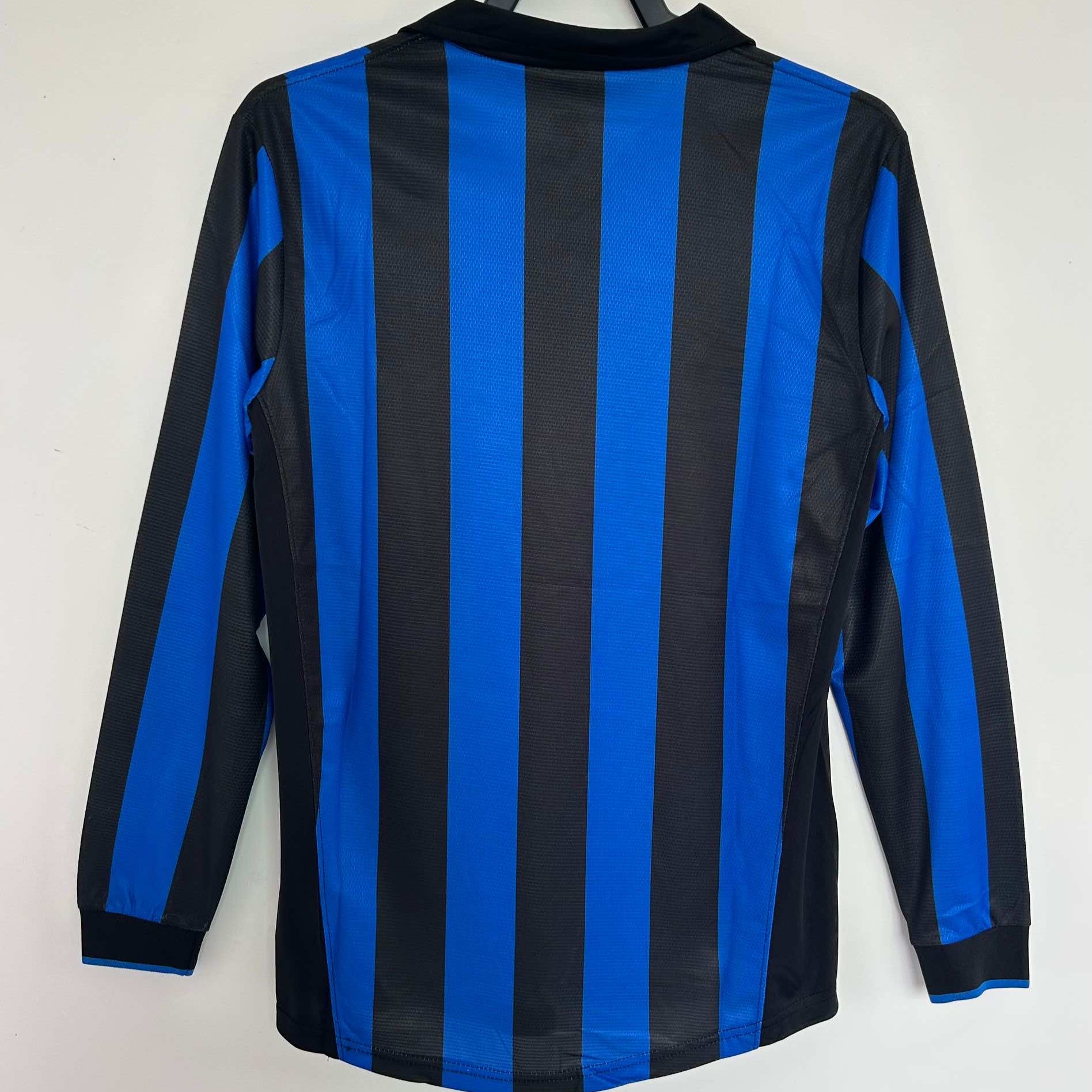 MAILLOT RÉTRO INTER MILAN DOMICILE 1998/99 MANCHES LONGUES