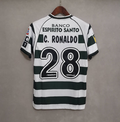 MAILLOT RÉTRO SPORTING DOMICILE 2001/03