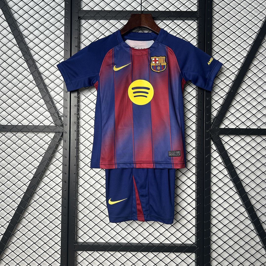 MAILLOT ENFANT FC BARCELONE DOMICILE 2025/2026