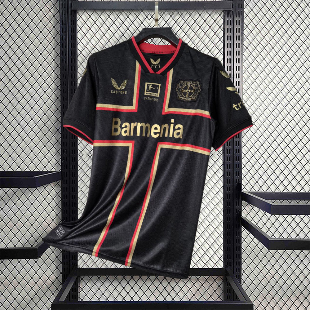 MAILLOT BAYER LEVERKUSEN ÉDITION SPÉCIALE CHAMPIONS FAN 2024