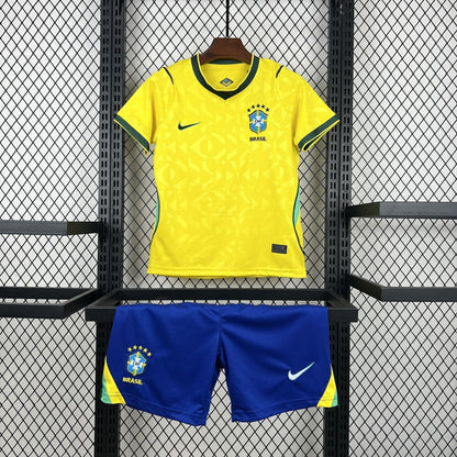 Maillot Enfant Brésil Domicile Coupe du Monde 2026