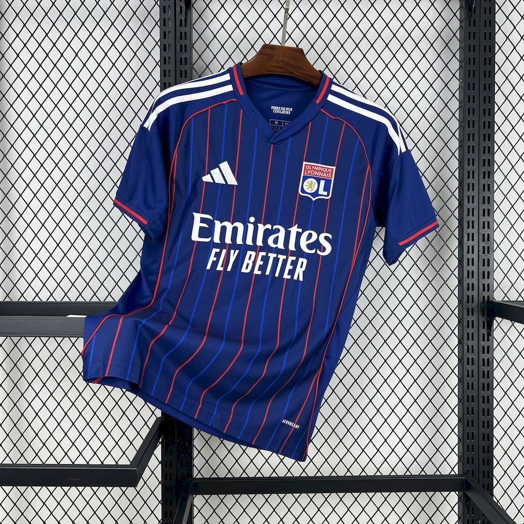 MAILLOT OLYMPIQUE LYONNAIS EXTERIEUR FAN 2025/2026