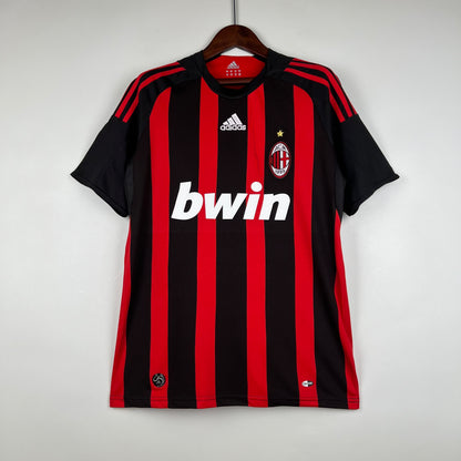 MAILLOT RÉTRO AC MILAN DOMICILE 2008/09