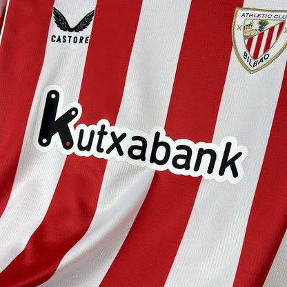 MAILLOT ATHLETIC BILBAO DOMICILE FAN 2025/2026