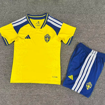 MAILLOT ENFANT SUÈDE DOMICILE COUPE DU MONDE 2026