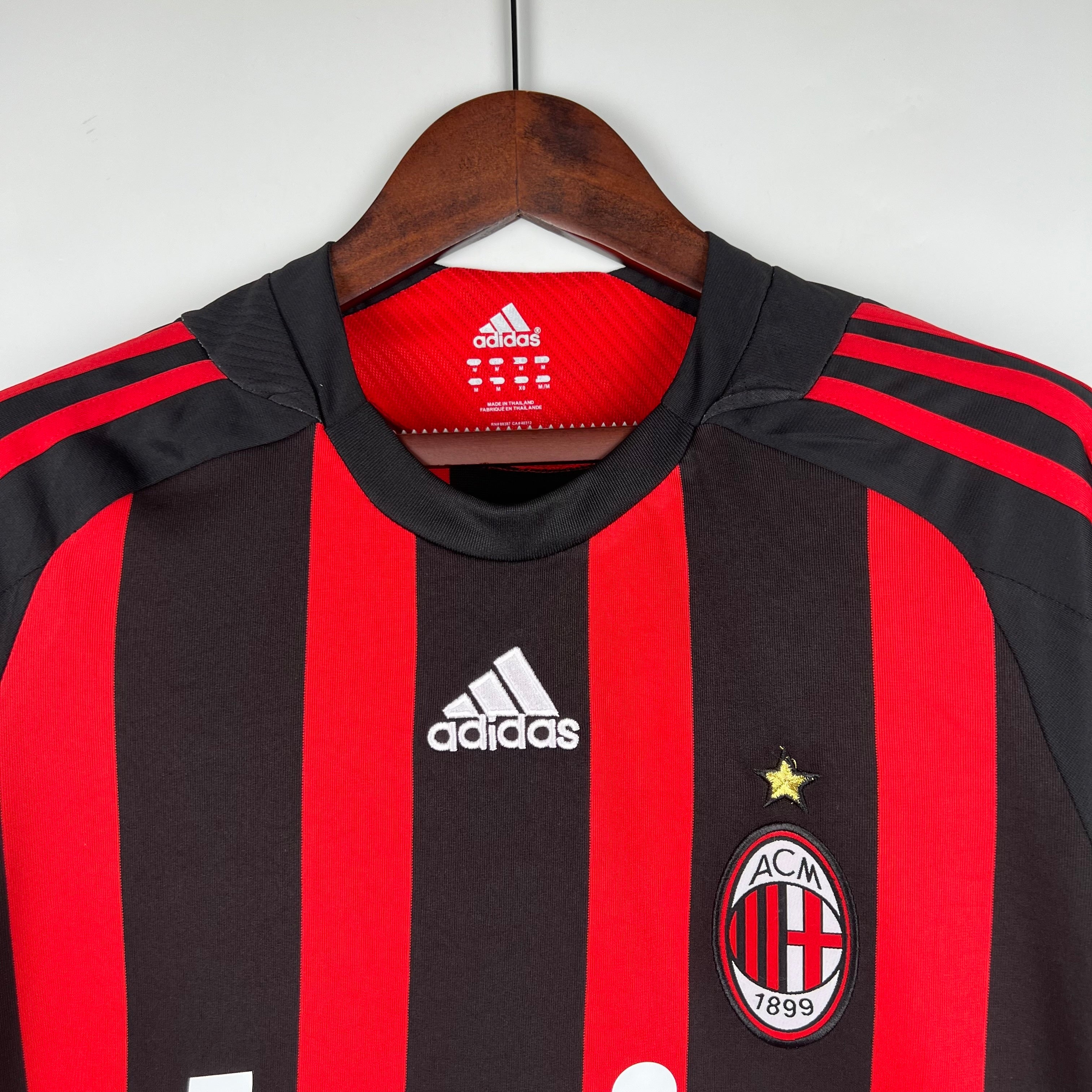 MAILLOT RÉTRO AC MILAN DOMICILE 2008/09