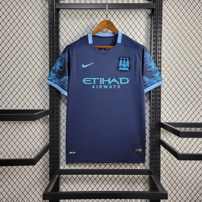 MAILLOT RÉTRO MANCHESTER CITY EXTERIEUR 2015/16