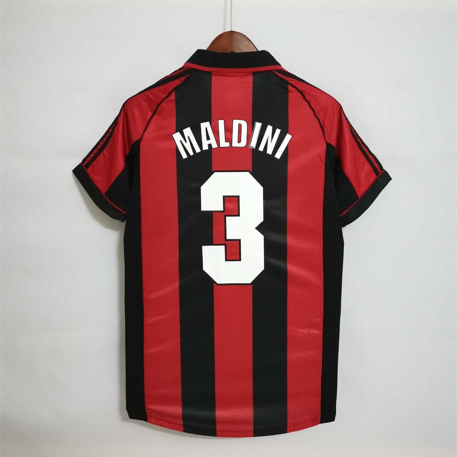 MAILLOT RÉTRO AC MILAN DOMICILE 1998/99