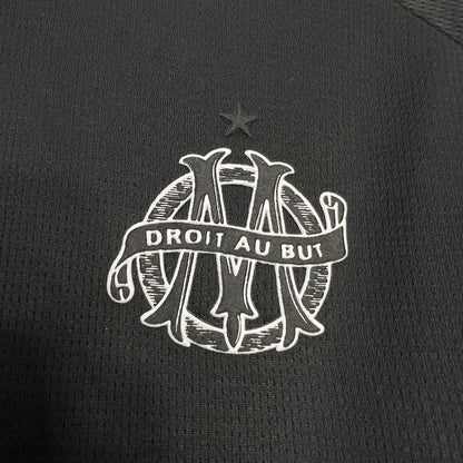 MAILLOT MARSEILLE NOIR 125ÈME ANNIVERSAIRE FAN