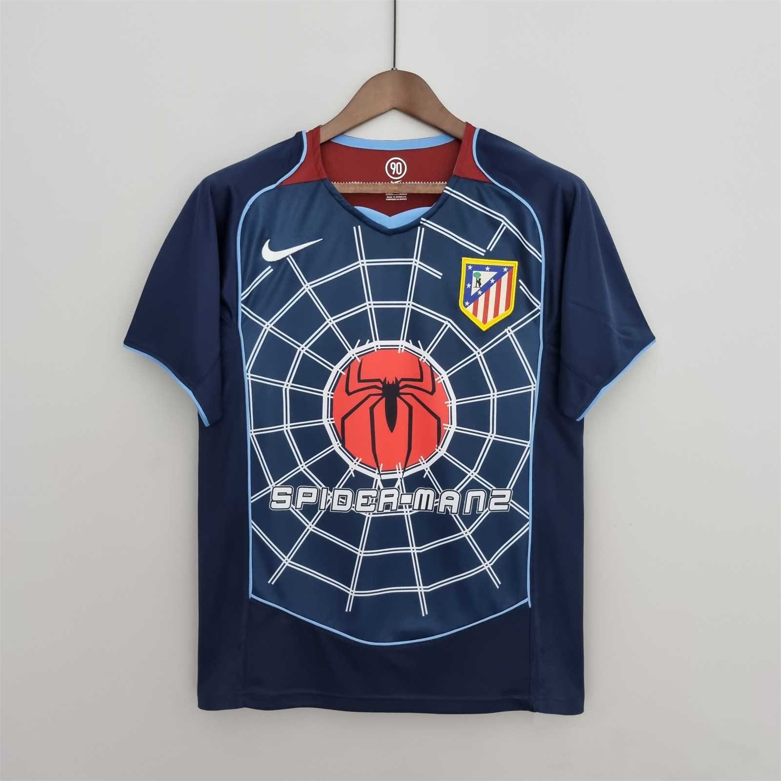 MAILLOT RÉTRO ATLETICO MADRID EXTERIEUR 2004/05