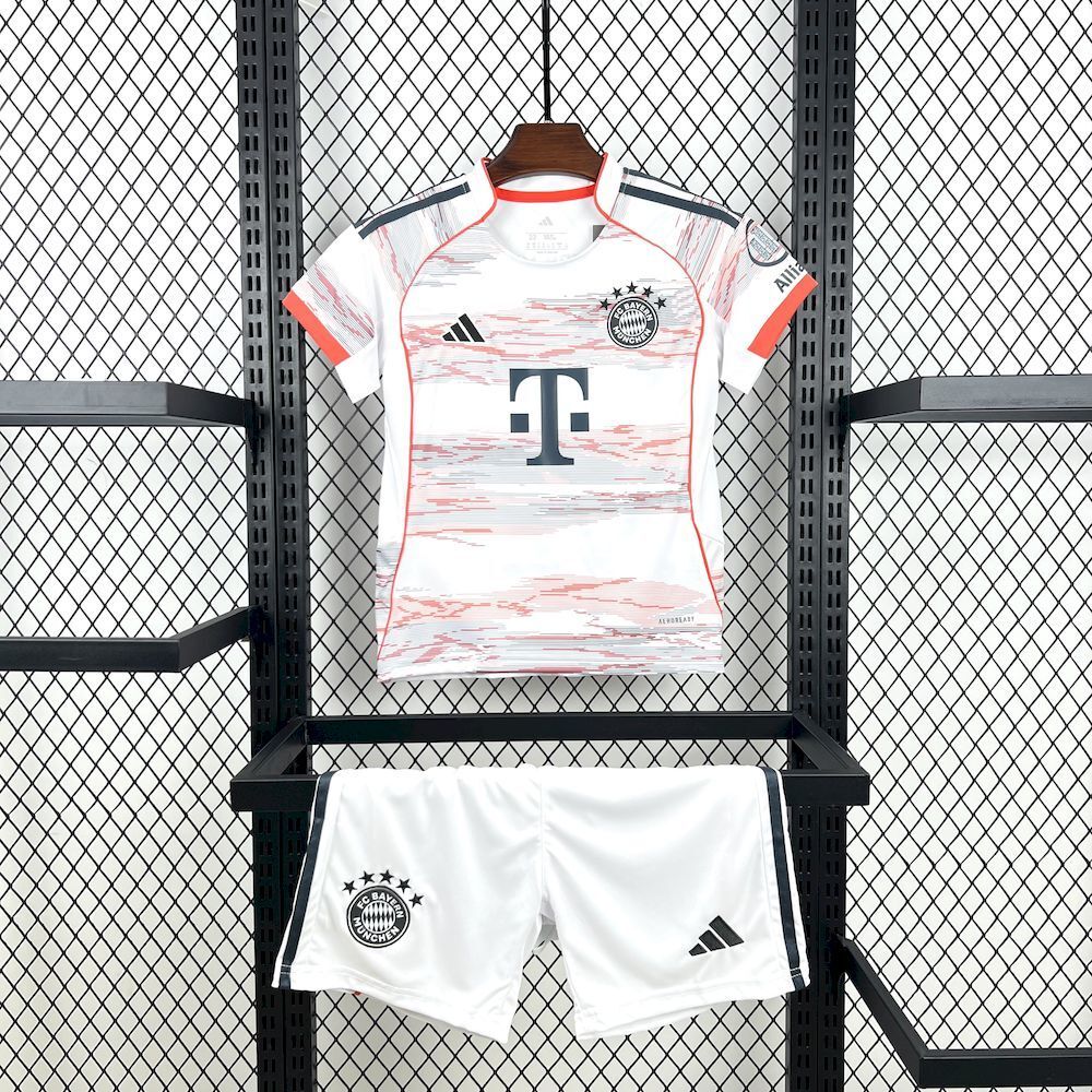 MAILLOT ENFANT BAYERN MUNICH EXTERIEUR 2025/2026