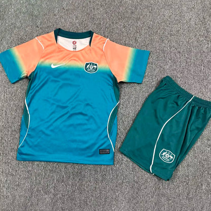 MAILLOT ENFANT AUSTRALIE EXTÉRIEUR COUPE DU MONDE 2026