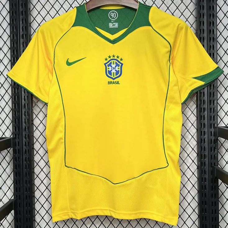 MAILLOT RÉTRO BRÉSIL DOMICILE 2004