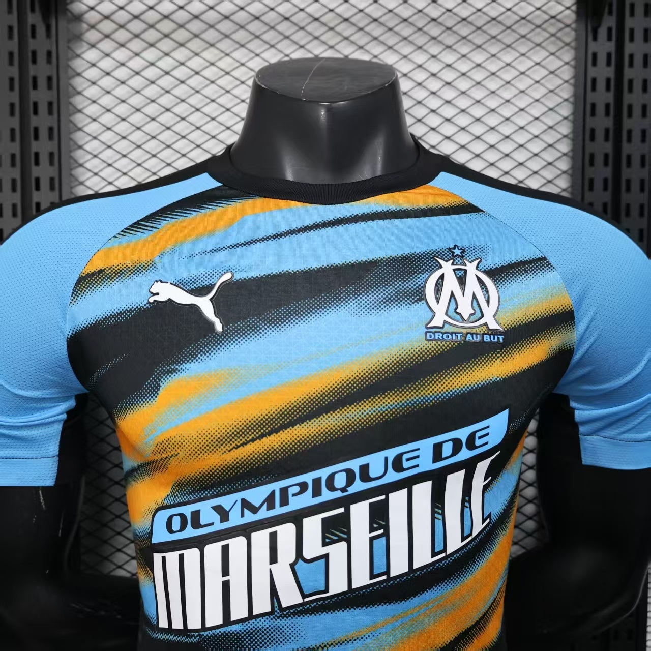 MAILLOT MARSEILLE ÉDITION SPÉCIALE JAUNE BLEU PLAYER 2025/2026