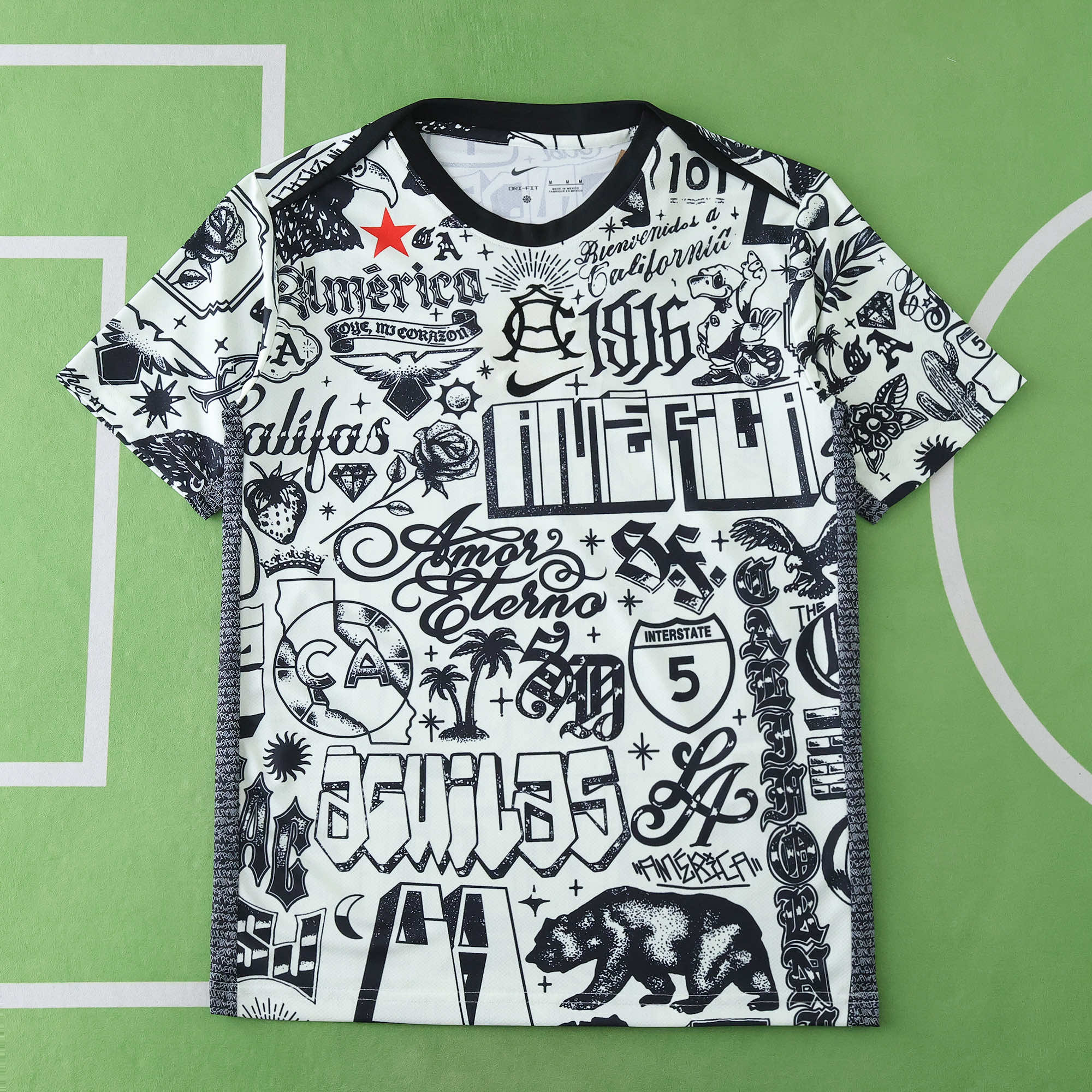 MAILLOT CF AMÉRICA ENTRAINEMENT FAN 2024/2025