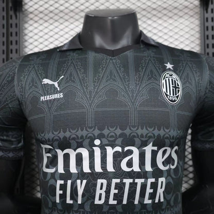 MAILLOT AC MILAN EDITION PLEASURES FOURTH NOIR PLAYER 2023/2024